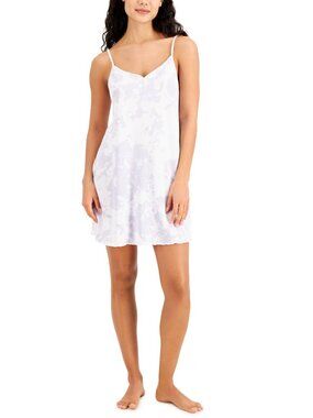 Jenni by Jennifer Moore Womens Ribbed Short Nightgown